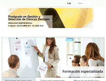 Tablet Screenshot of diplomagestiondental.com